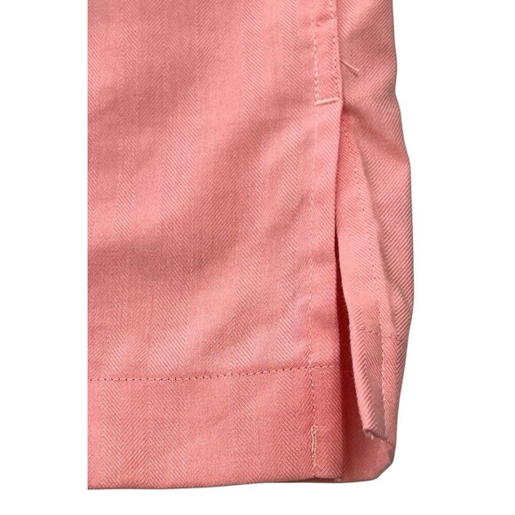 Daniel Cremieux Collection XL Short Sleeve Salmon Button Down Shirt Summer Beach - Picture 4 of 8